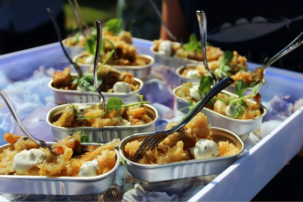 Fritto Misto Bowl Food Sardine Cans