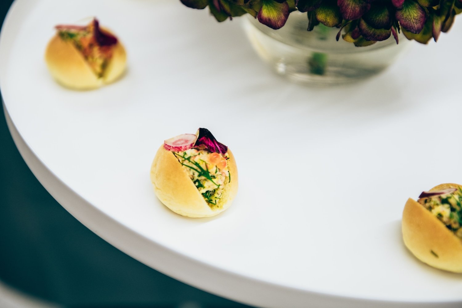 Gallery Catering: Lobster and Shrimp Canapés