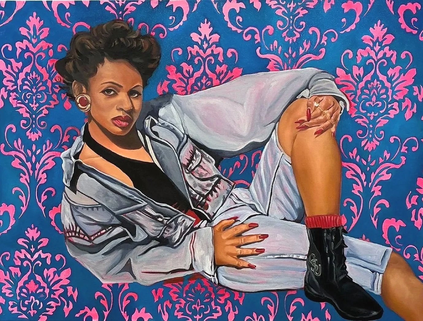 "Kietha" 
2026
Oil on Canvas
30 x 40 in