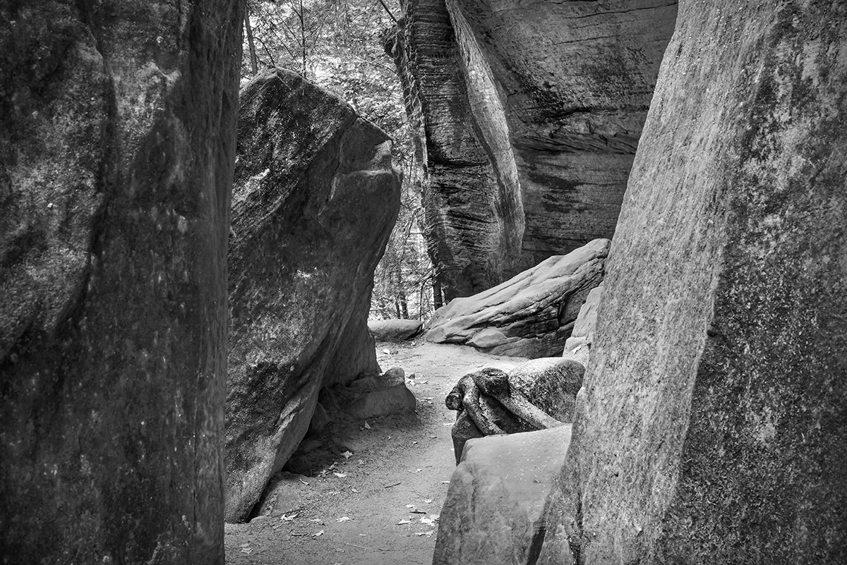 Cedar Falls Trail, Black Hand Sandstone, Hocking Hills S.P., Ohio