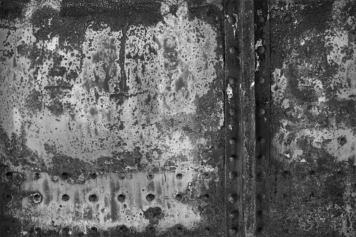 Abstract Rust, Train Car Detail, Nelsonville, Ohio