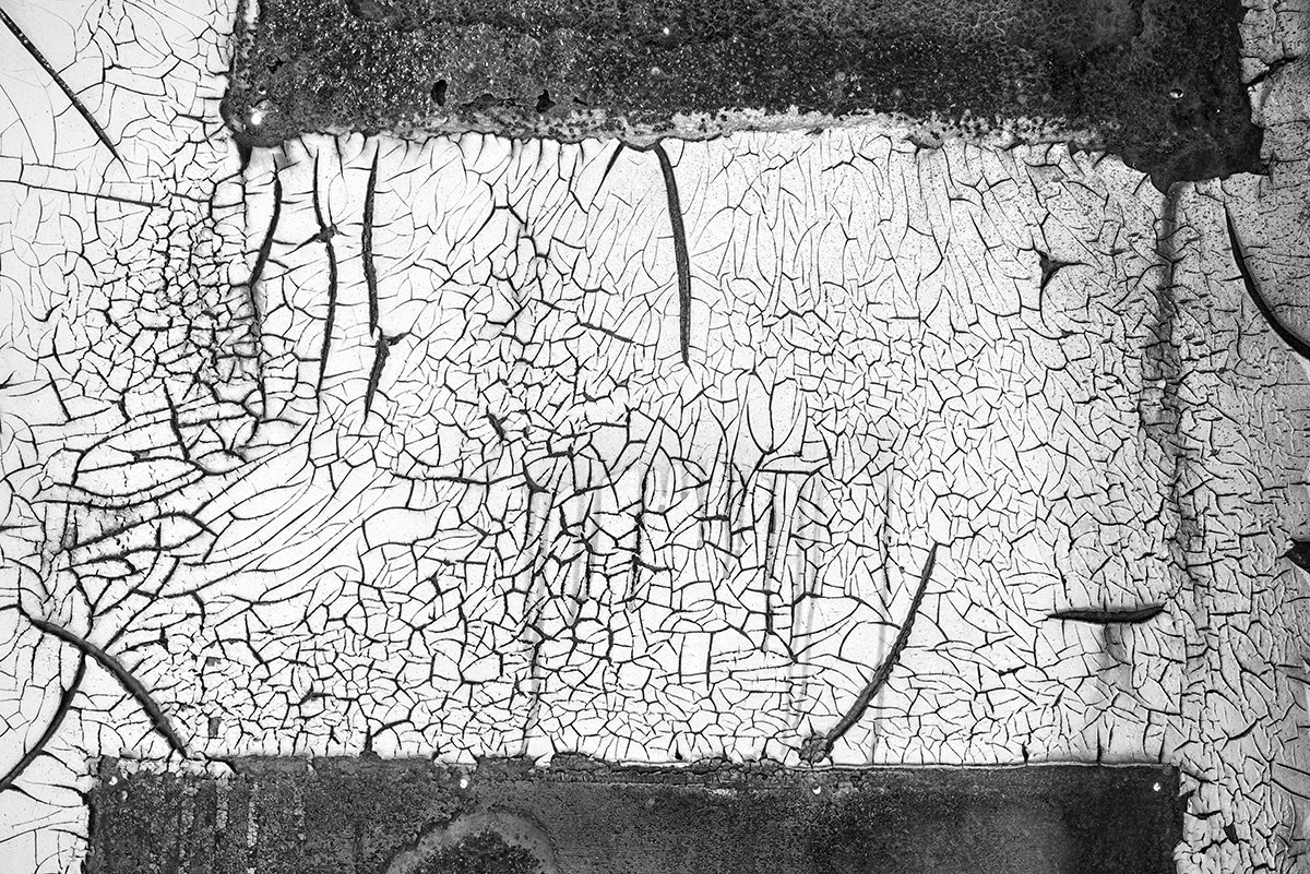 Abstract Paint & Rust, Hocking Valley Railway Yard, Nelsonville, Ohio
