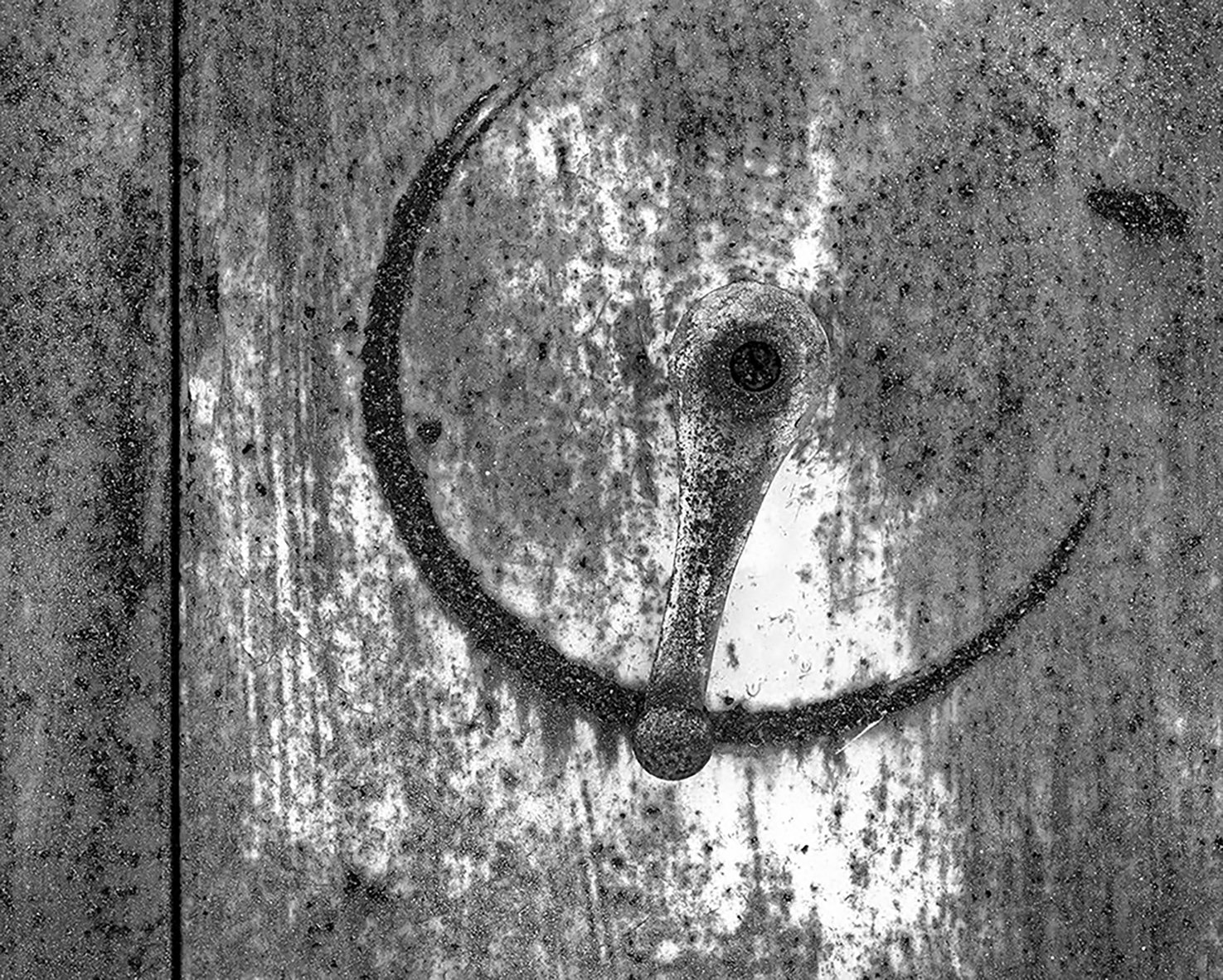 Vintage Gas Pump Crank Detail, Waldo, Ohio