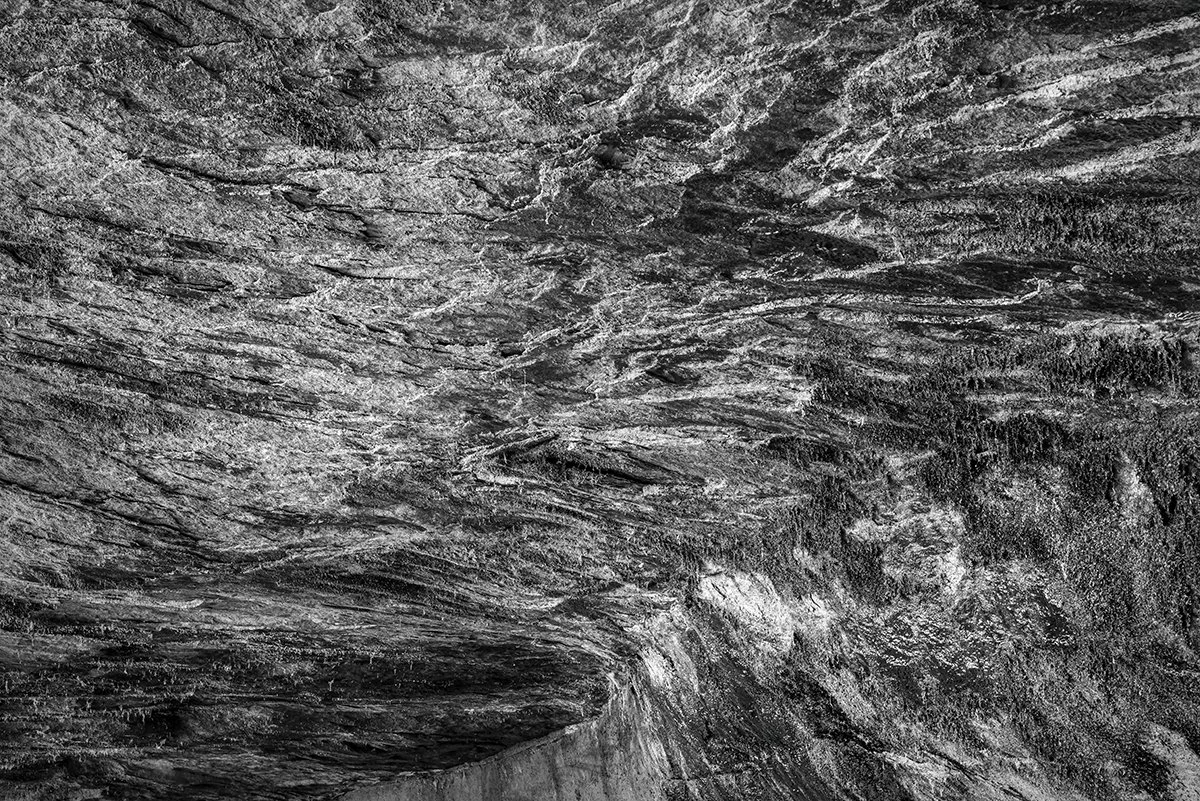 Abstract Sandstone I, Robinson's Cave, New straitsville, Ohio