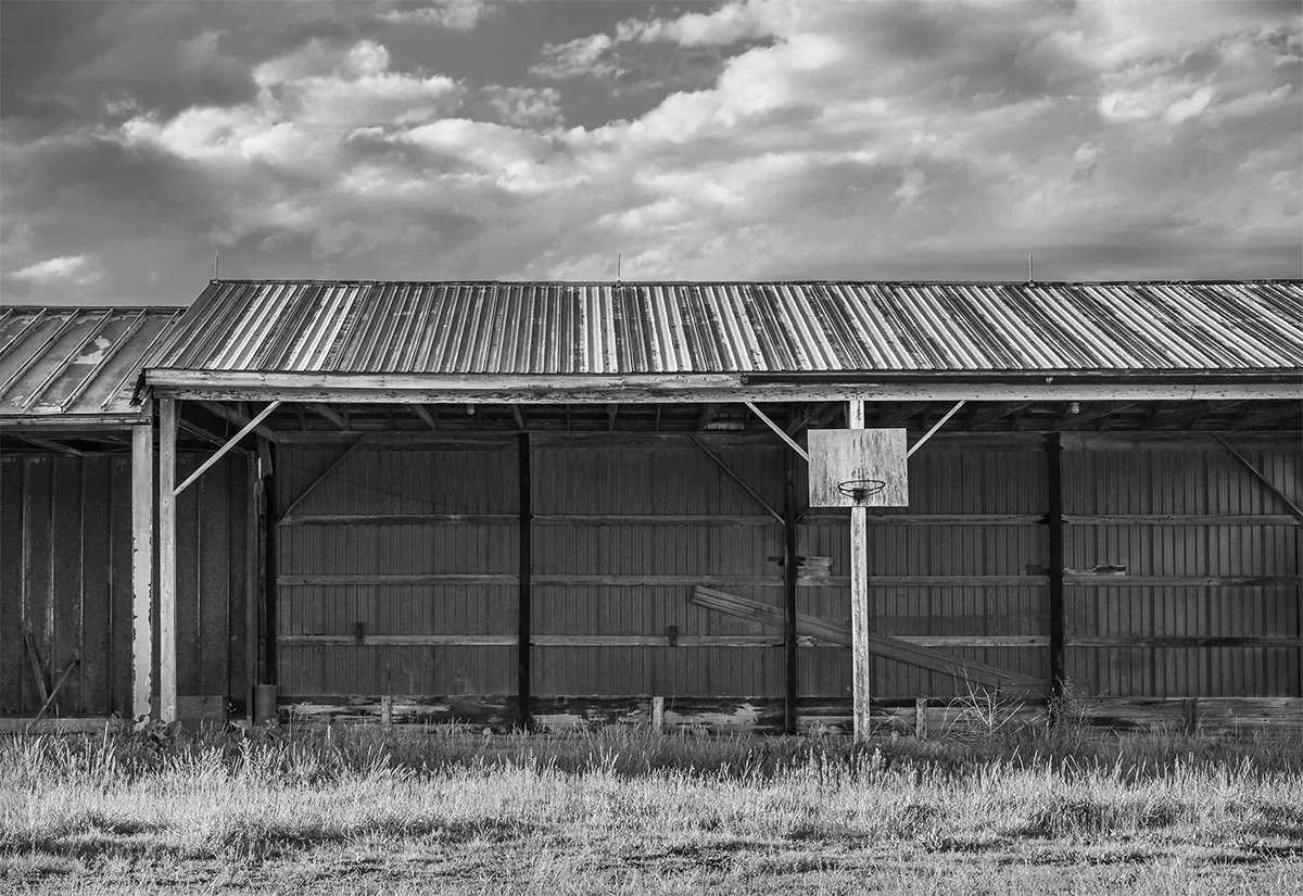 Barn, Hoop, Late Day, Hilliard, ohio