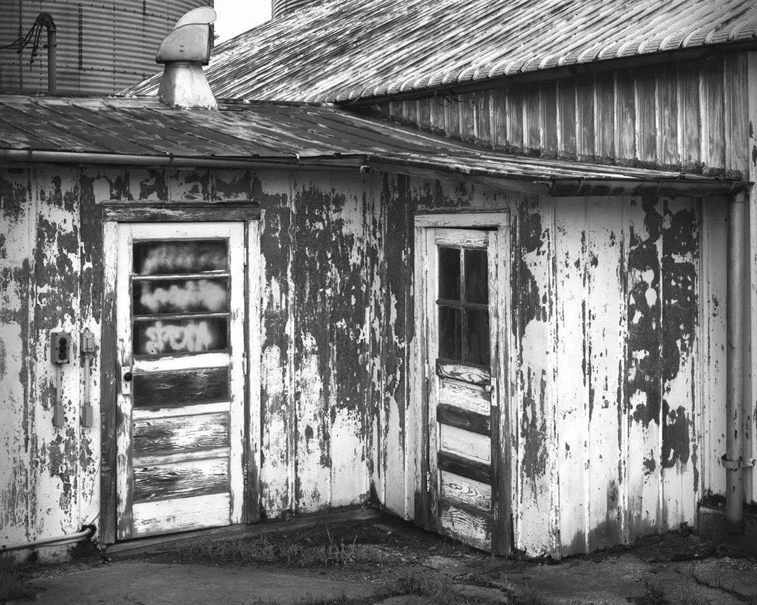 Weathered Grainery Building, Mt. Victory, Ohio