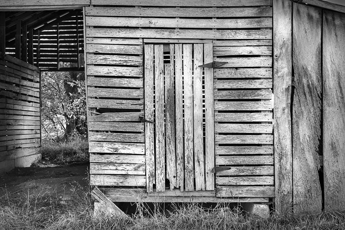 Weathered Barn Detail, Chuckery, Ohio