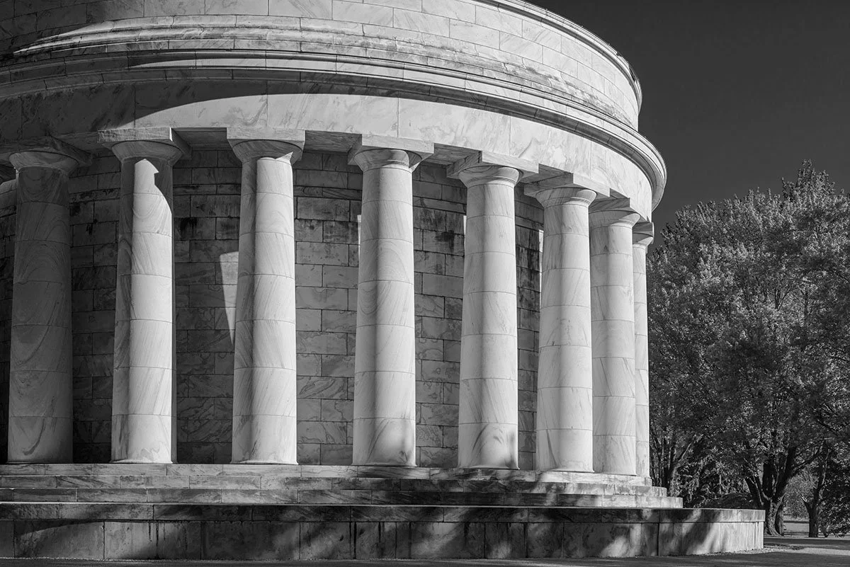 Harding Memorial, Early Sunlight, Marion, Ohio