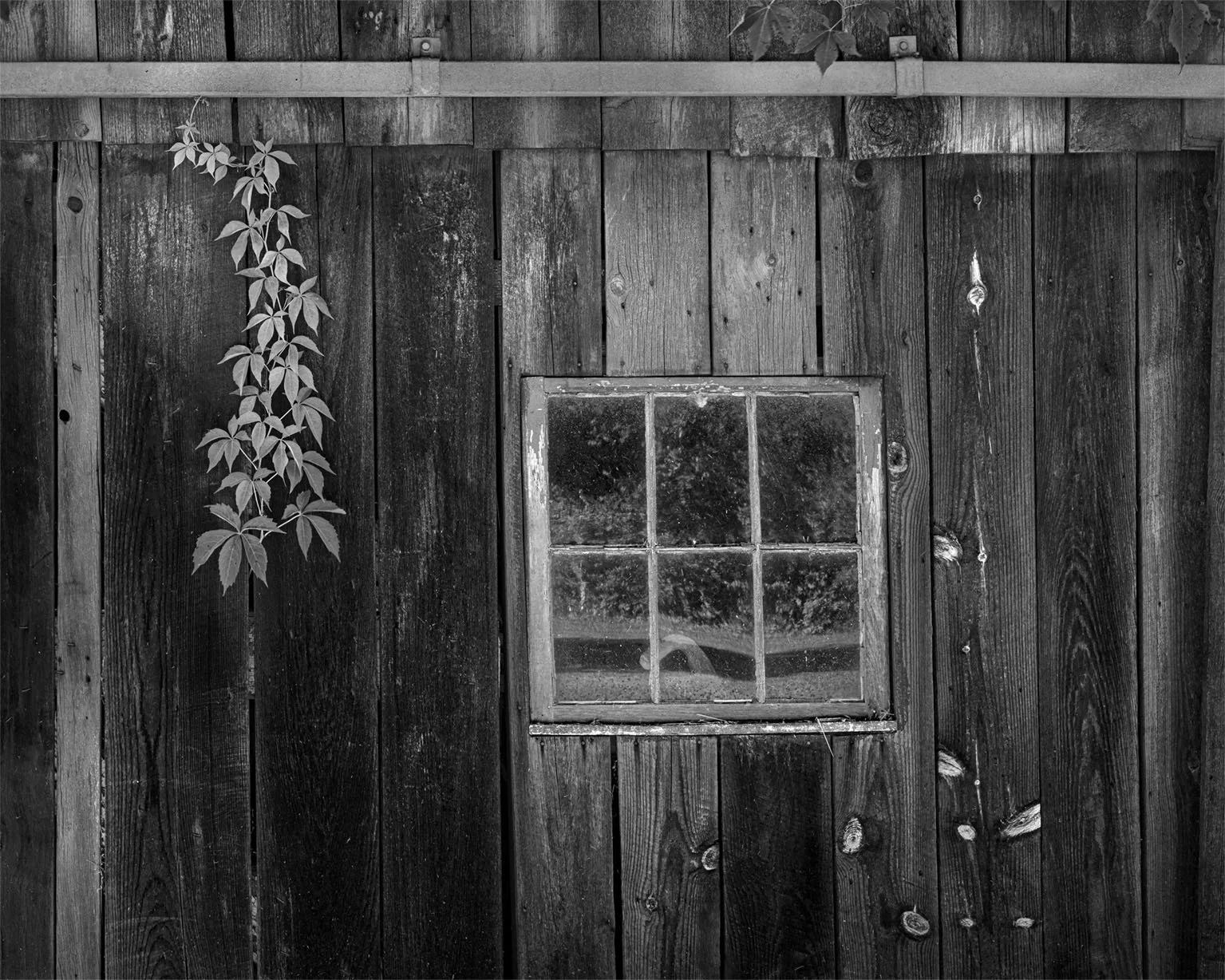 Barn Wall Detail, Window, Caesar Creek Pioneer Village, Harveysburg, Ohio