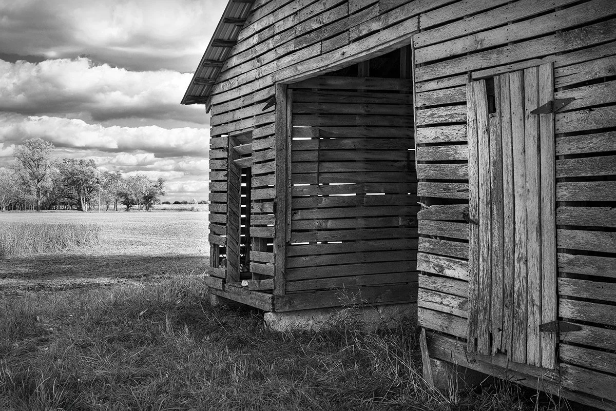 Vintage Weathered Barn Detail, Chuckery, Ohio