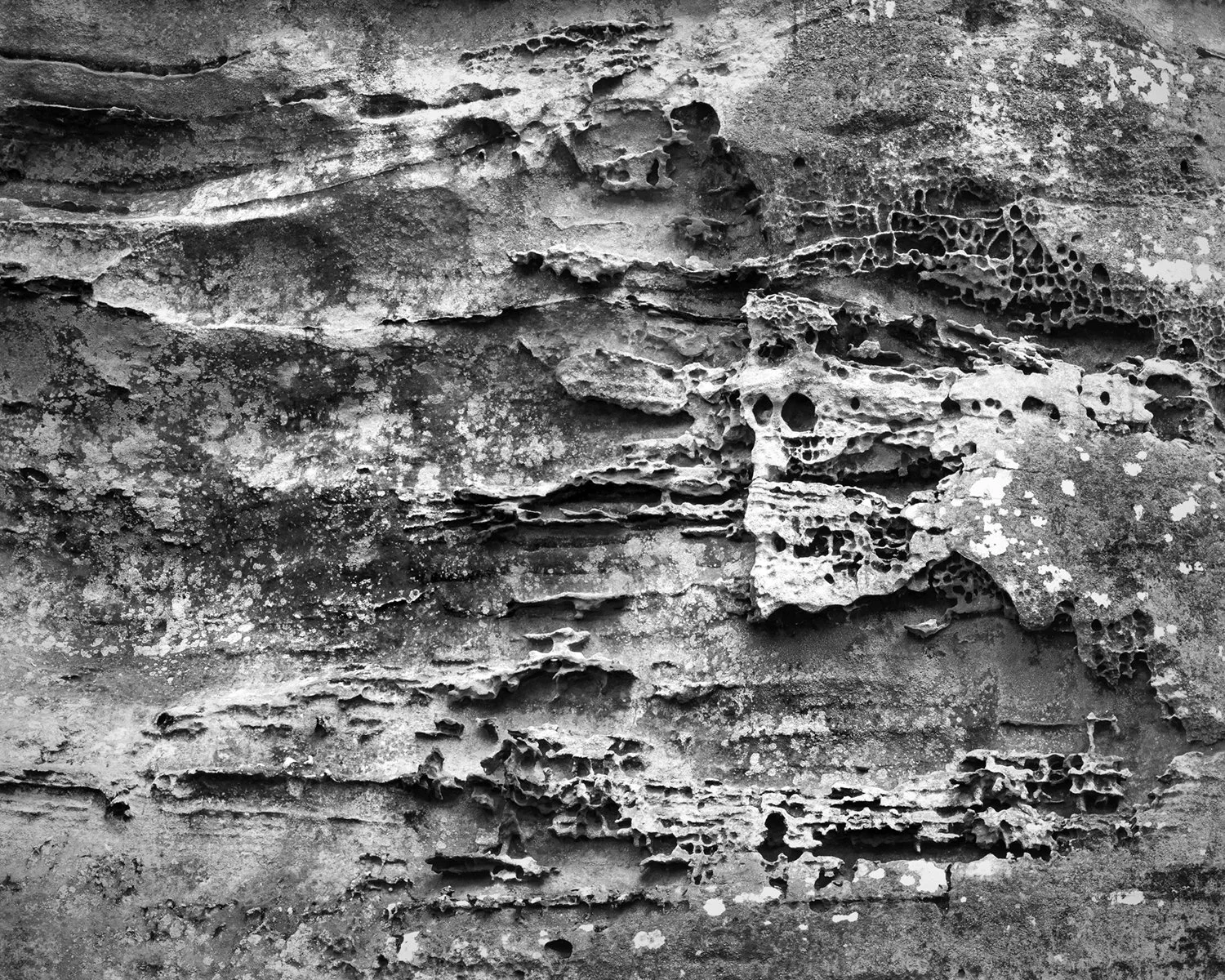 Black Hand Sandstone Abstract, Clear Creek Metro Park, Rockbridge, Ohio