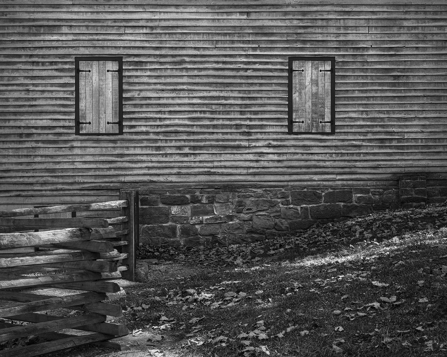 Rock Mill, Split Rail Fence, Wall, Rock Mill Park, Lancaster, Ohio