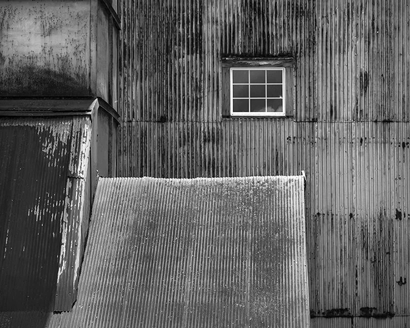 Corrugated Roof & Wall, Window, Fredericktown Mill, Fredericktown, Ohio
