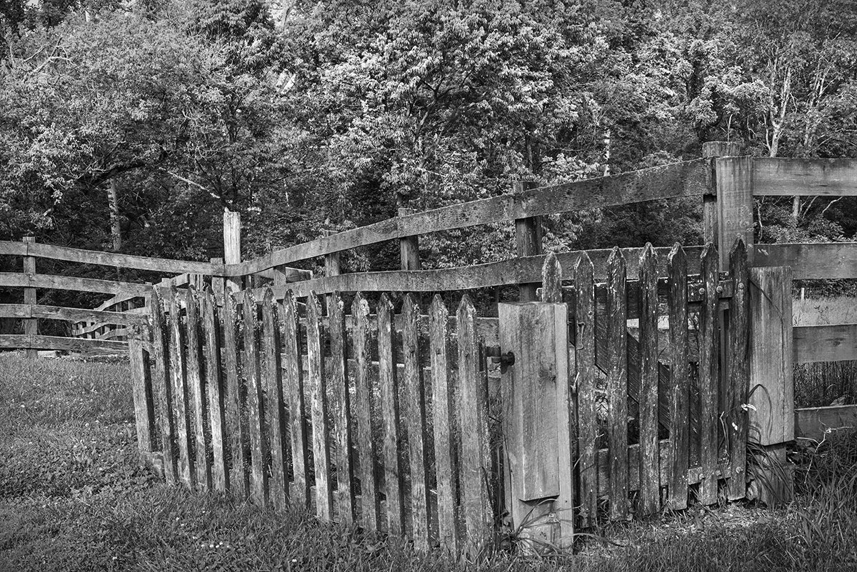 Two gates, Carriage Hill Metropark, Ohio