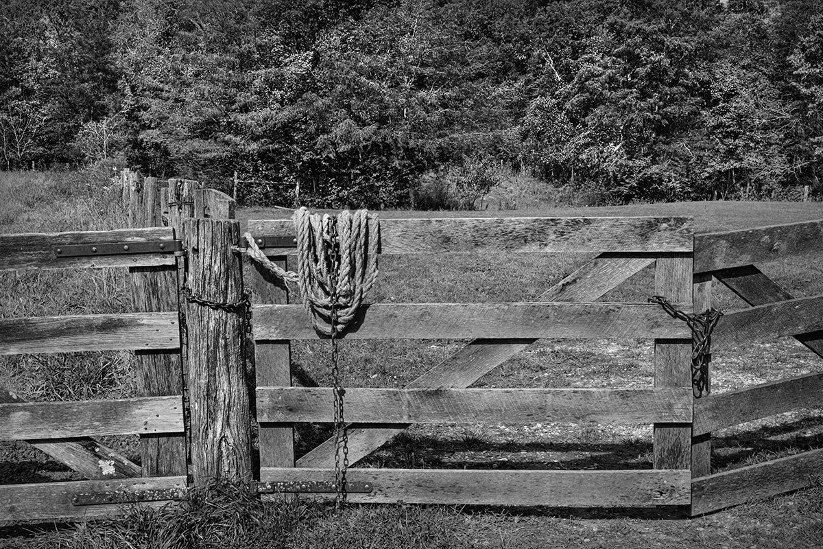 Pasture Gates, Slate Run Living Historical Farm, Ohio