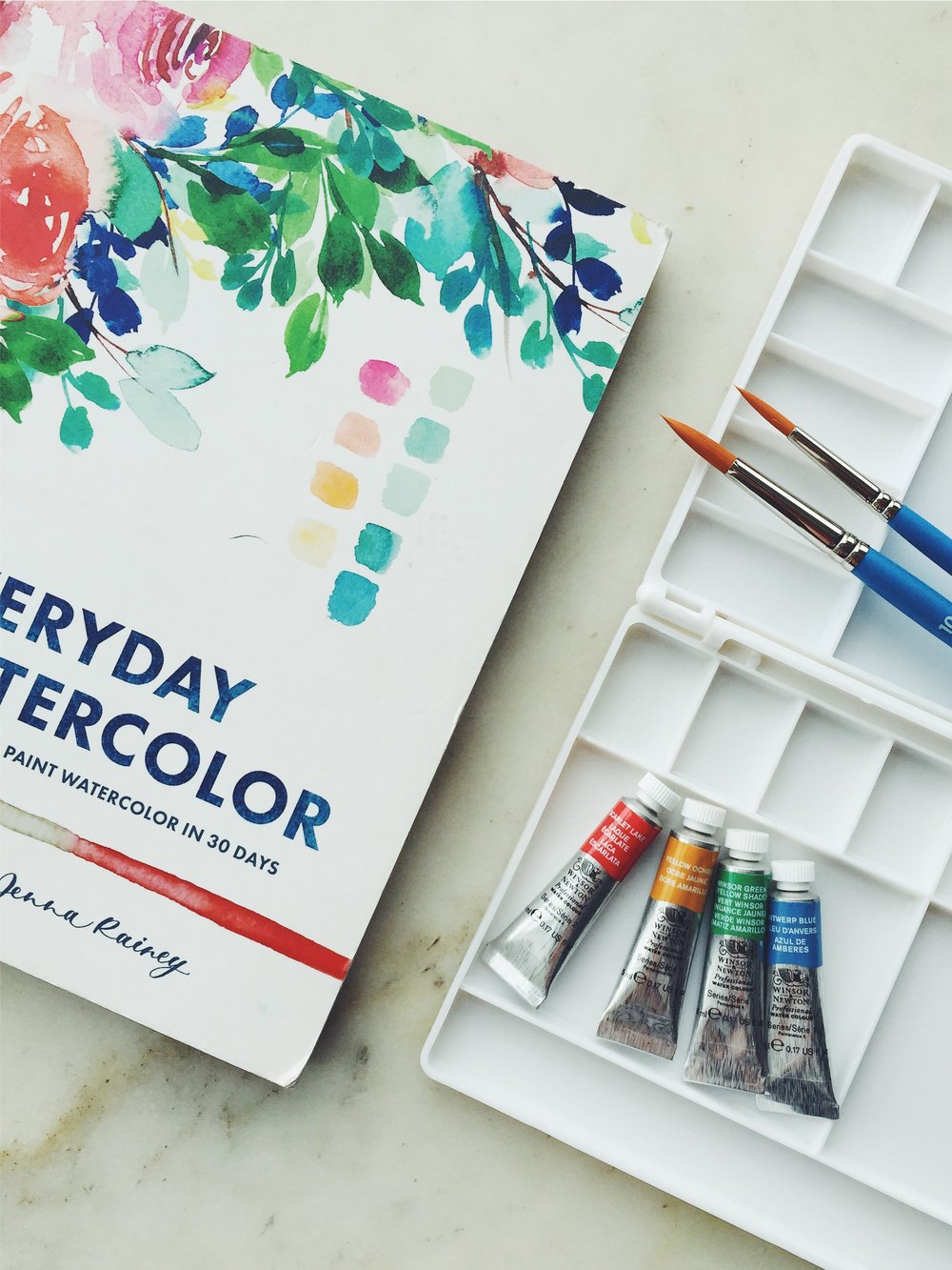 Everyday Watercolor - Learn to Paint Watercolor in 30 Days by Jenna Rainey  