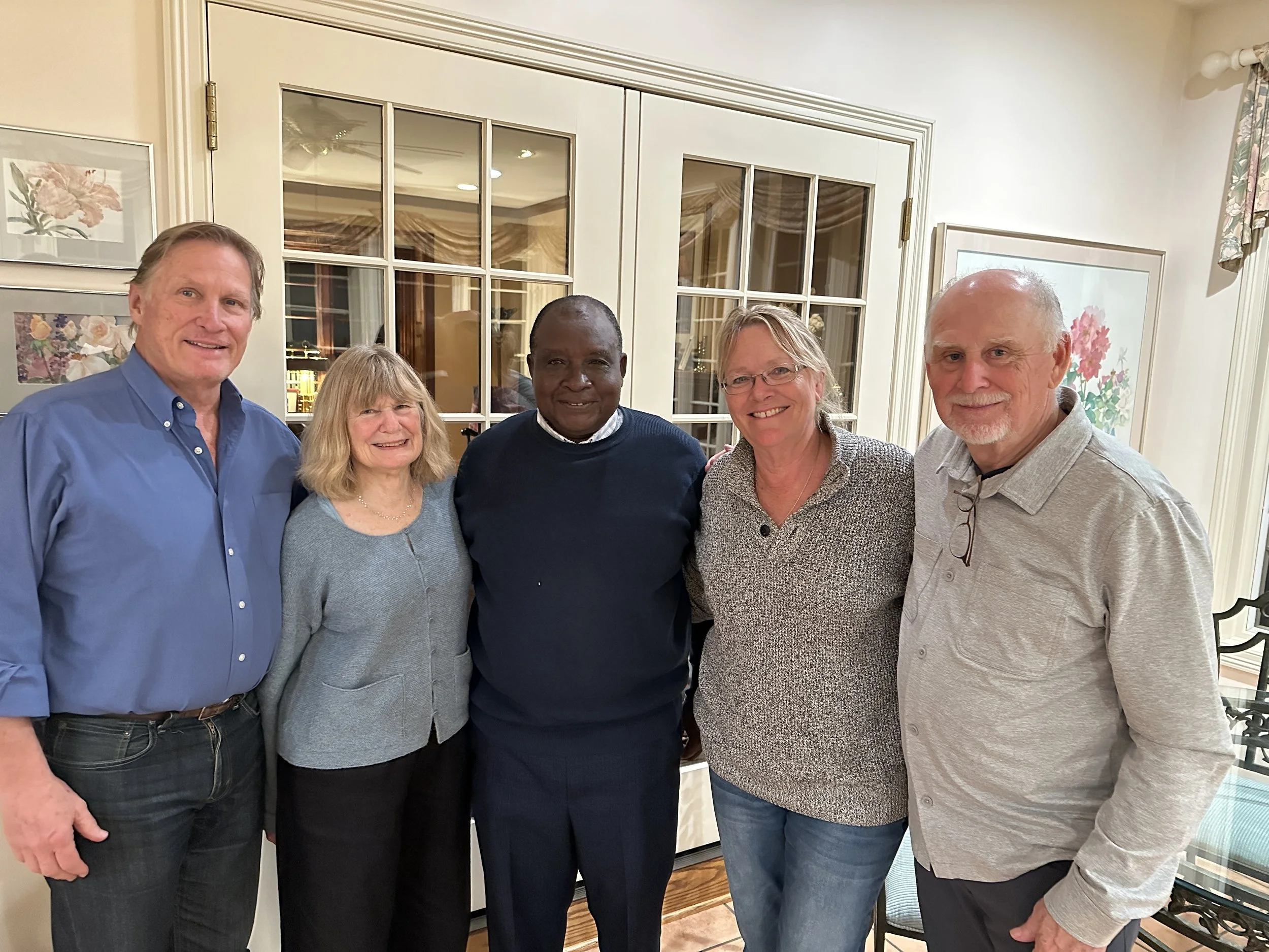 Dinner with special friends