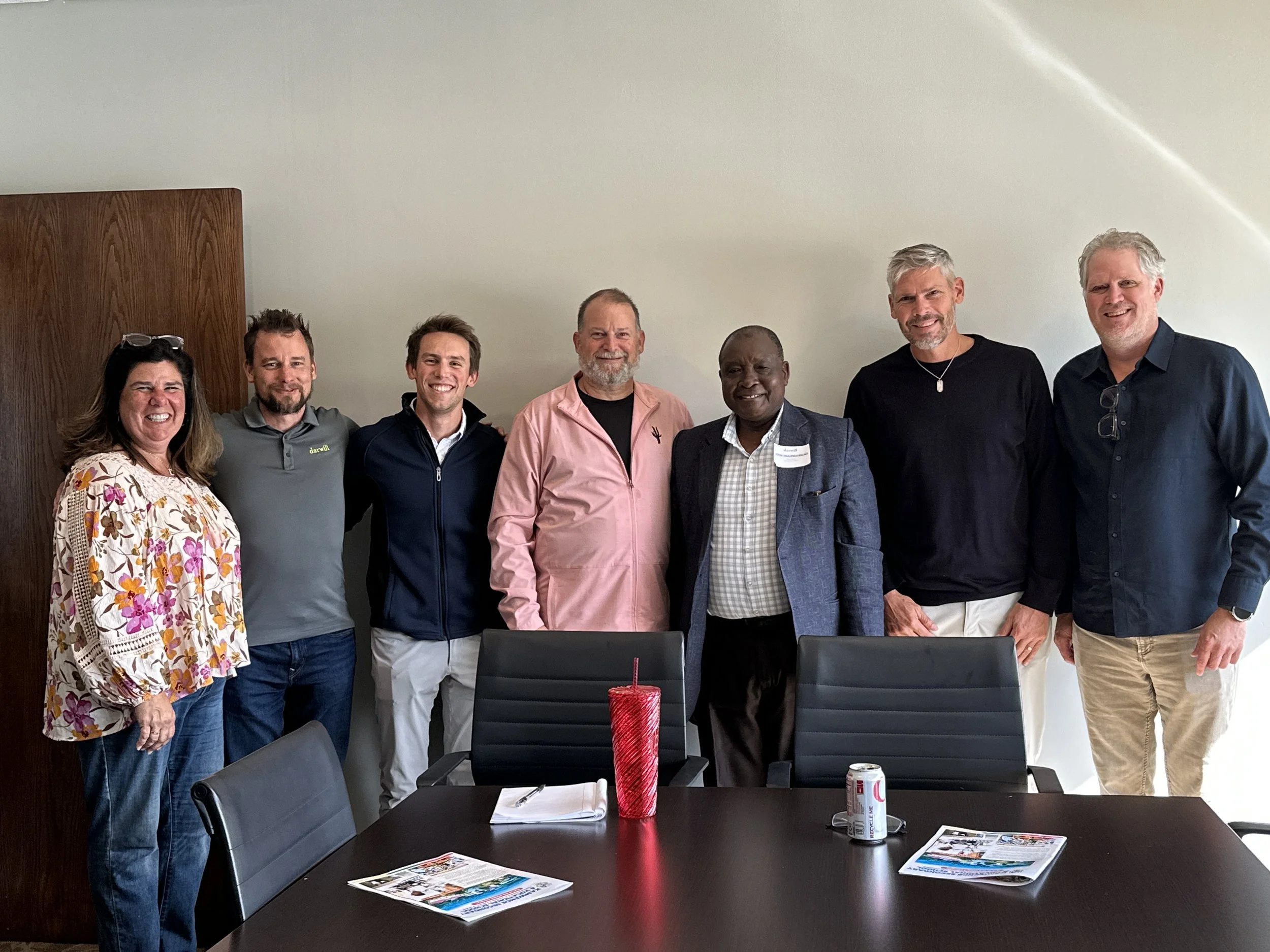 Lunch with PIM printers, Darwill Inc