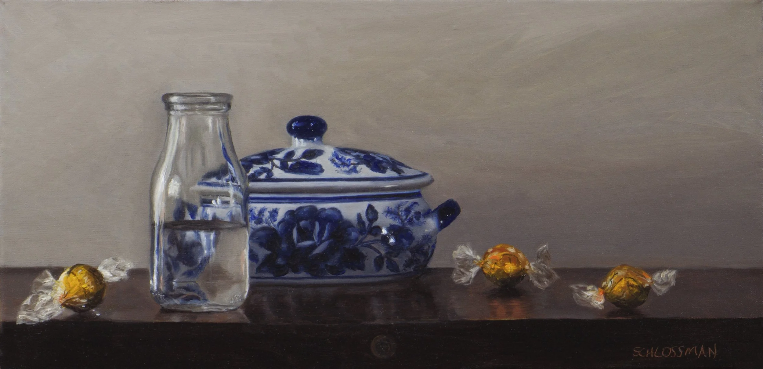  oil on linen 10 × 20 