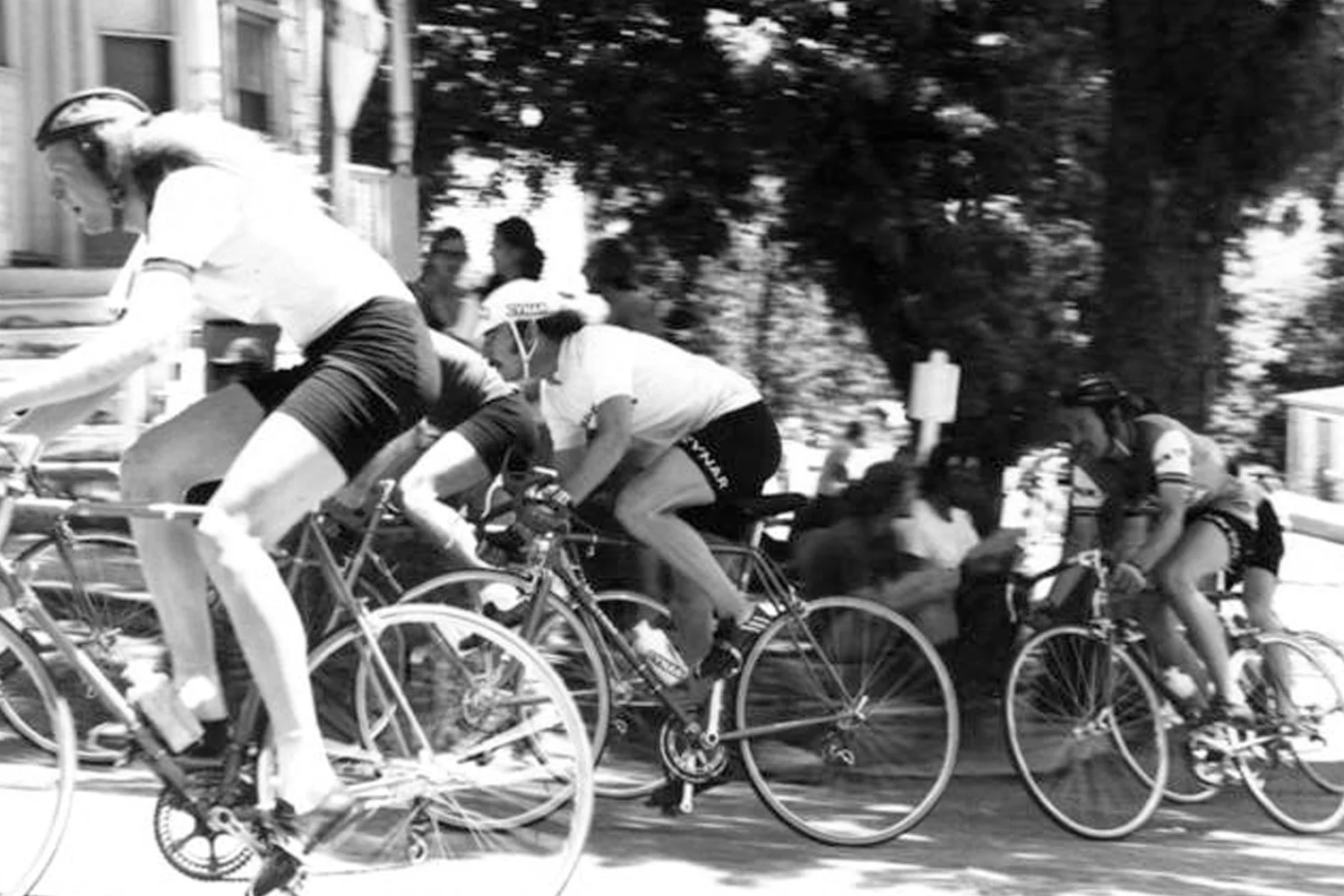 G. Fisher, P.R. Della Santa and D. Nall in Nevada City in the Early 1970’s
