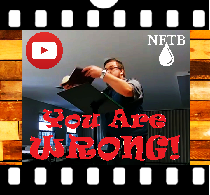 You Are Wrong