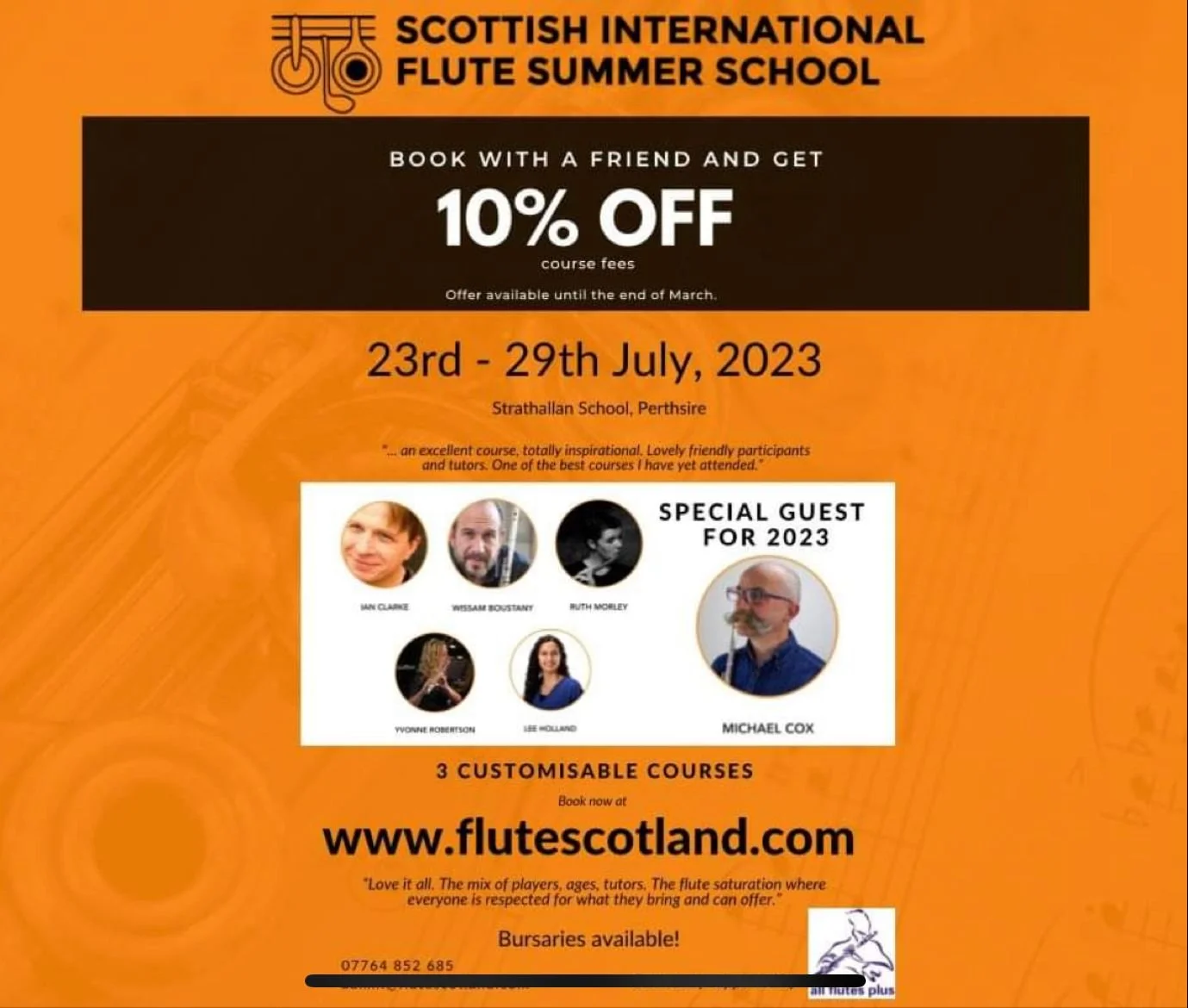 The Scottish International Flute Summer School