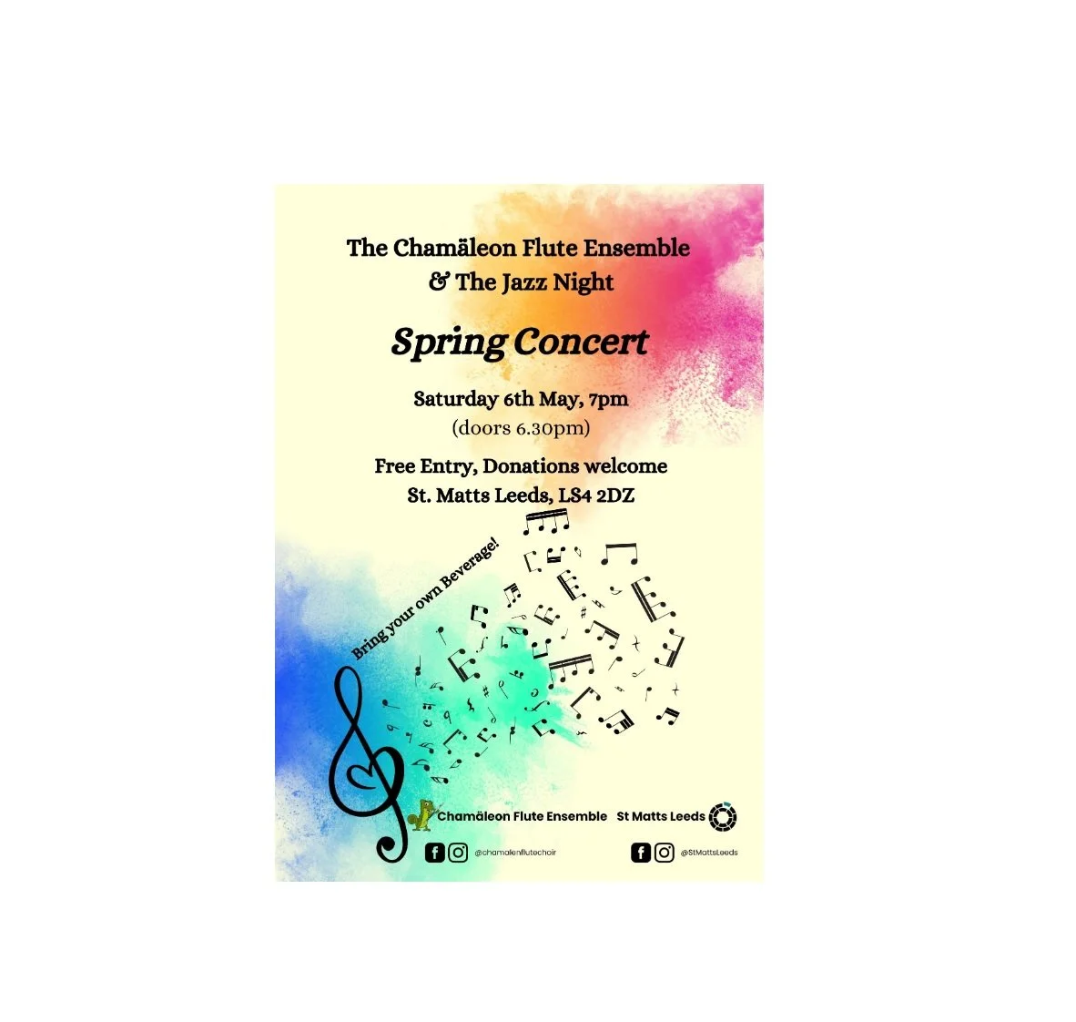 The Chamäleon Flute Ensemble & The Jazz Night - Spring Concert