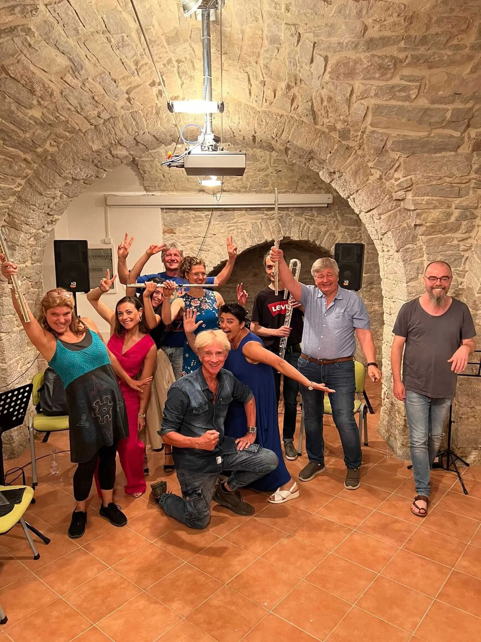 Jazz Flute in Italy with Geoff Warren