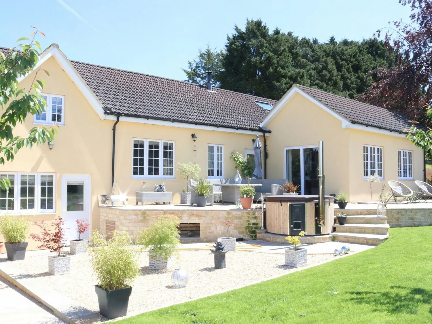 Flutes en vacances in Wiltshire