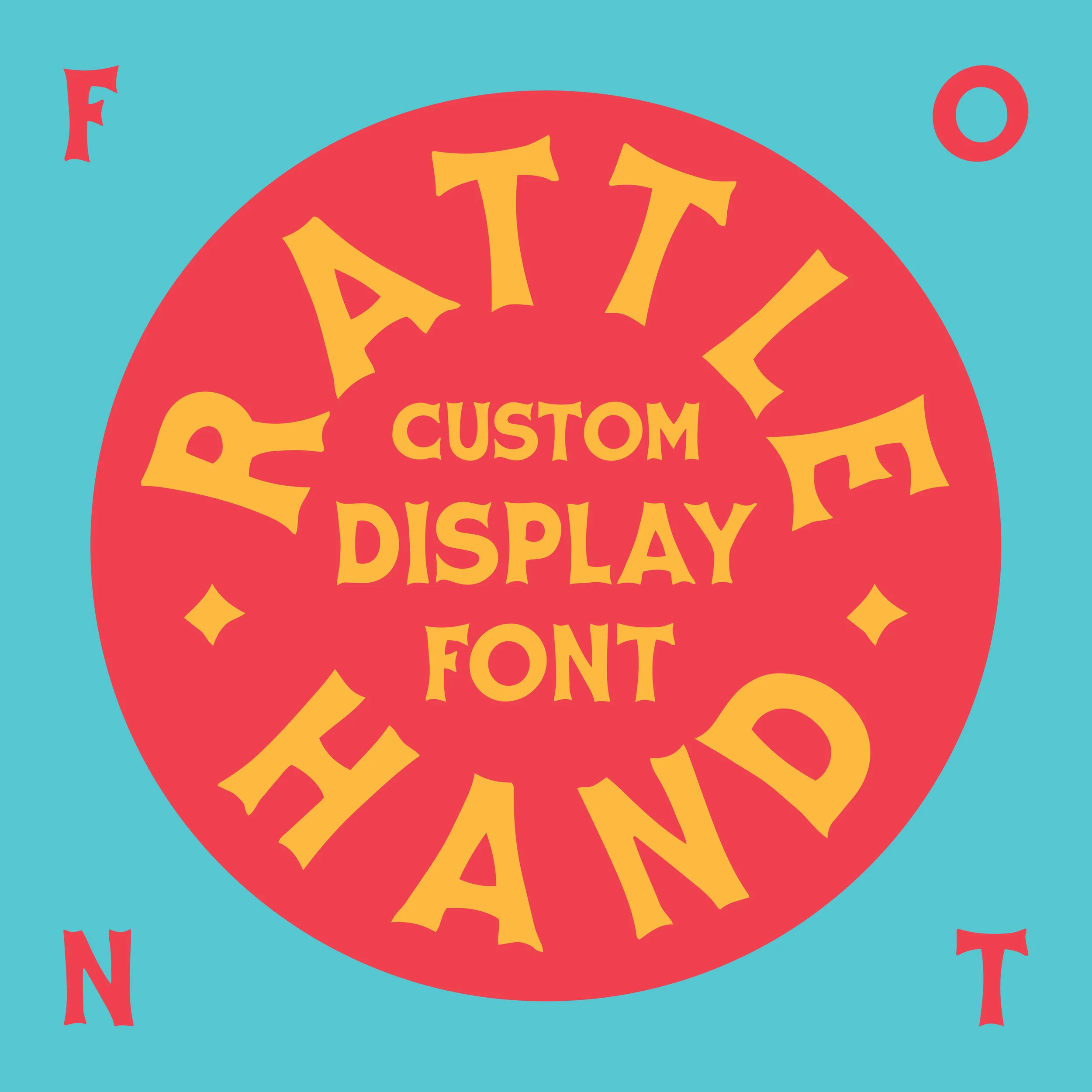 Rattle Hand Font — Kern Club