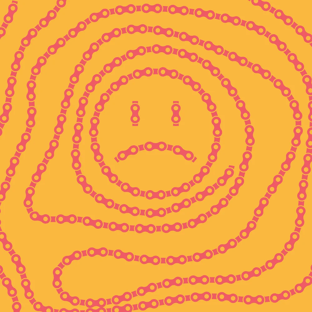 Bike Chain Illustrator Pattern Brush Kern Club