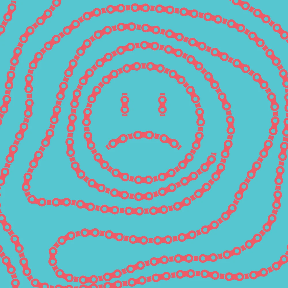 Bike Chain Illustrator Pattern Brush Kern Club