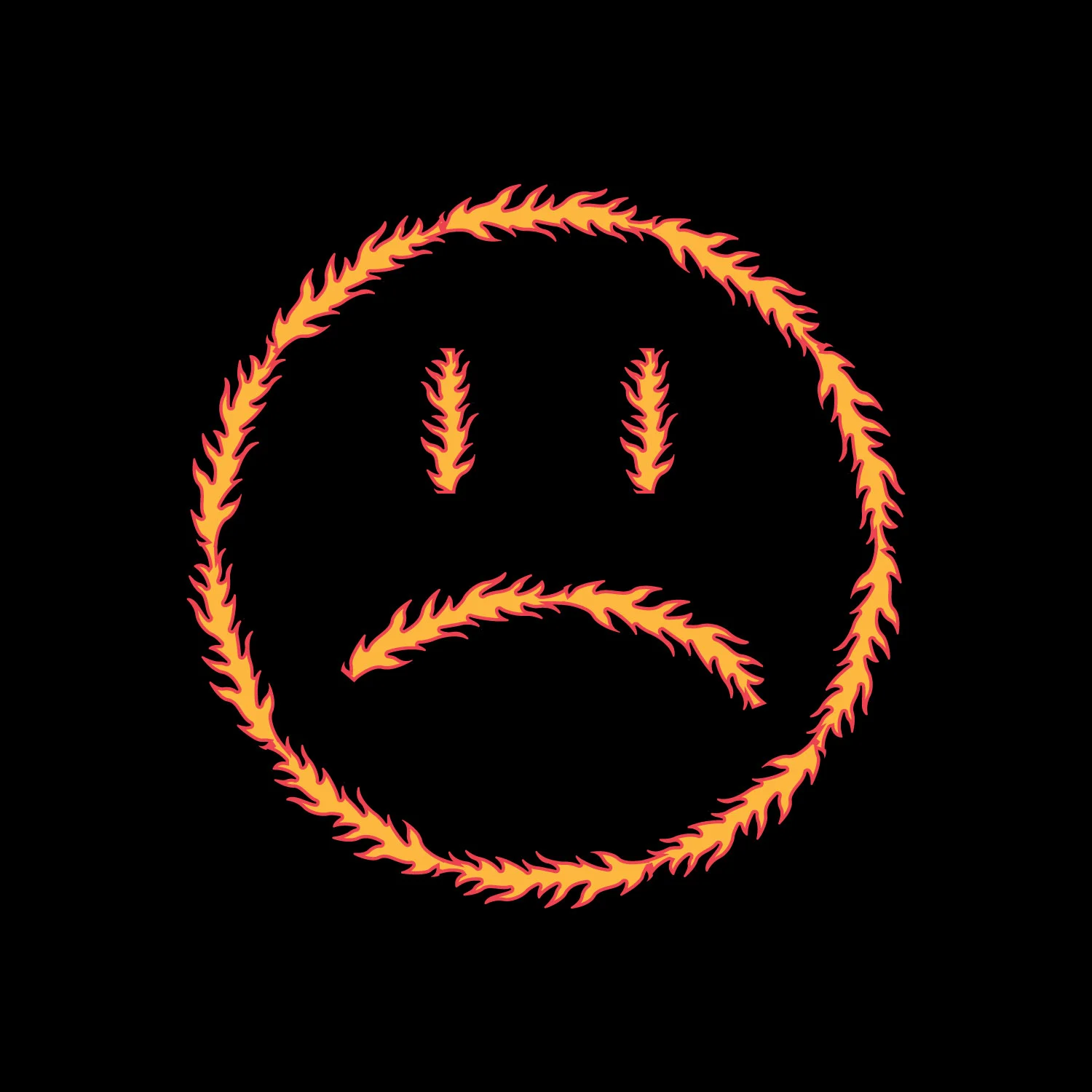 Flame Illustrator Pattern Brush — Kern Club