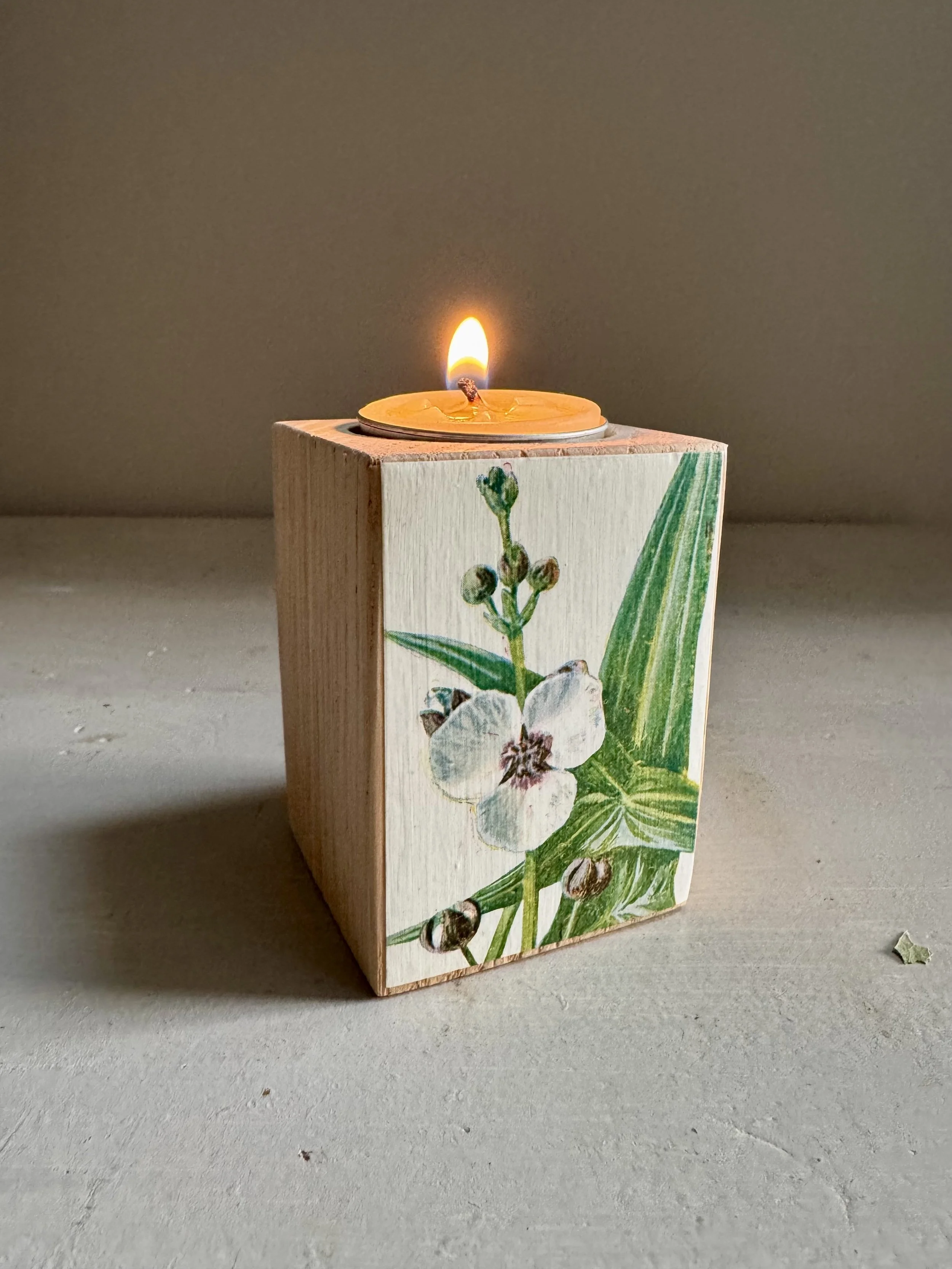 Arrowhead Candle Holder, $24