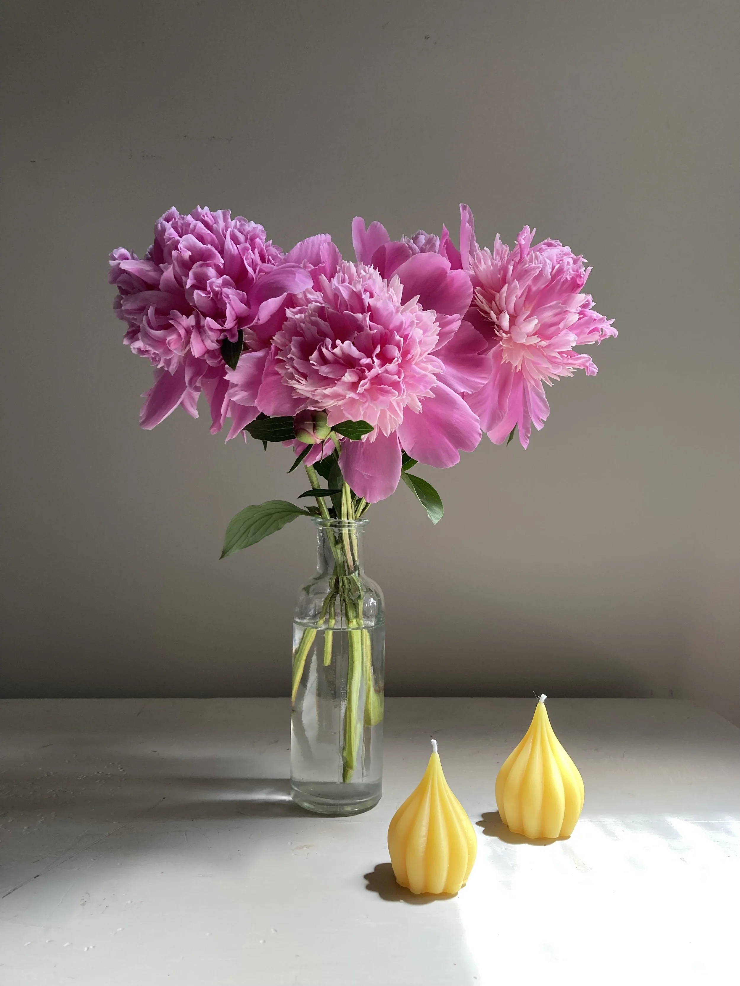 Beeswax Dew Drop Votive, $6-8