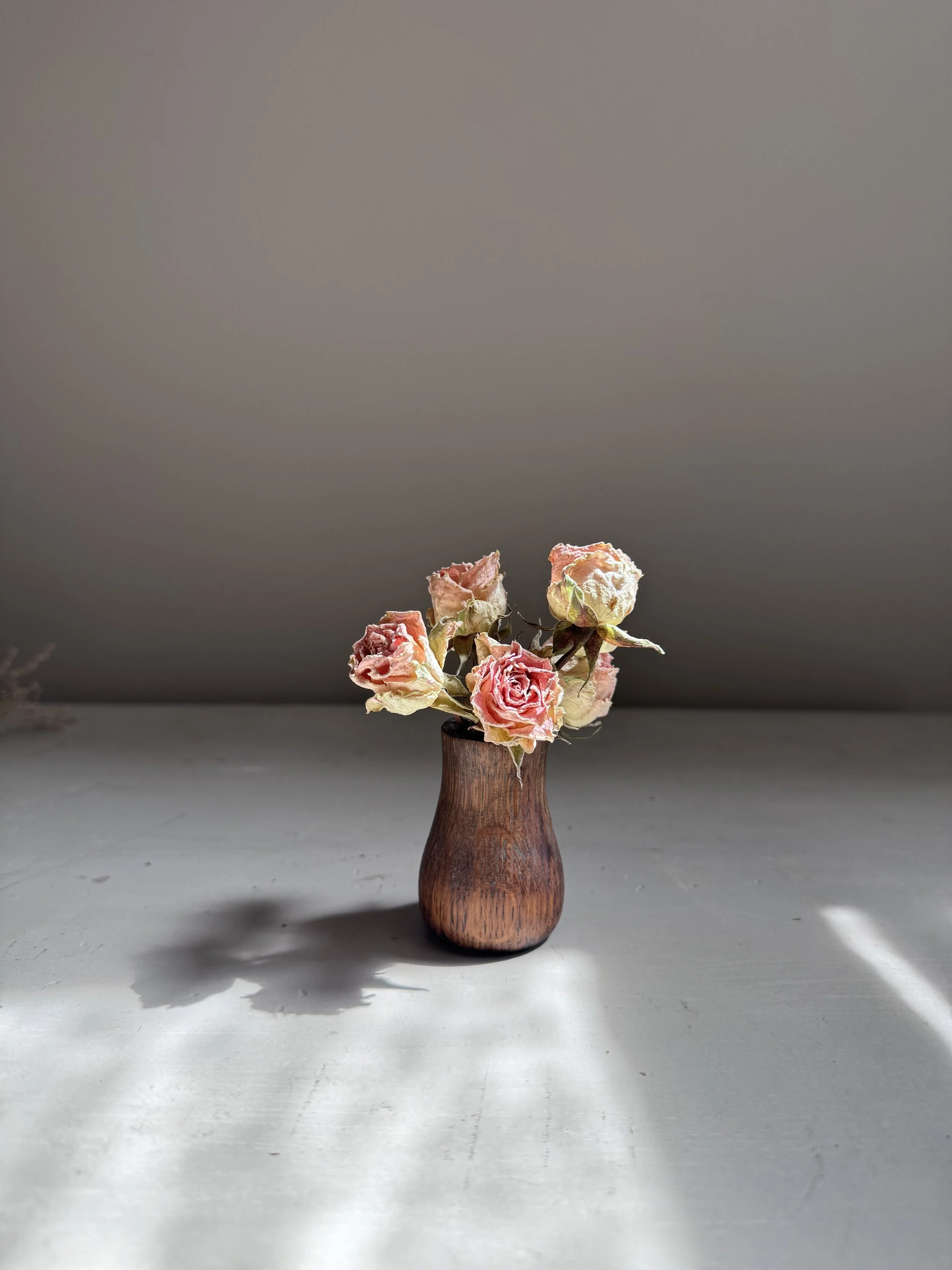 Reclaimed Oak Vase