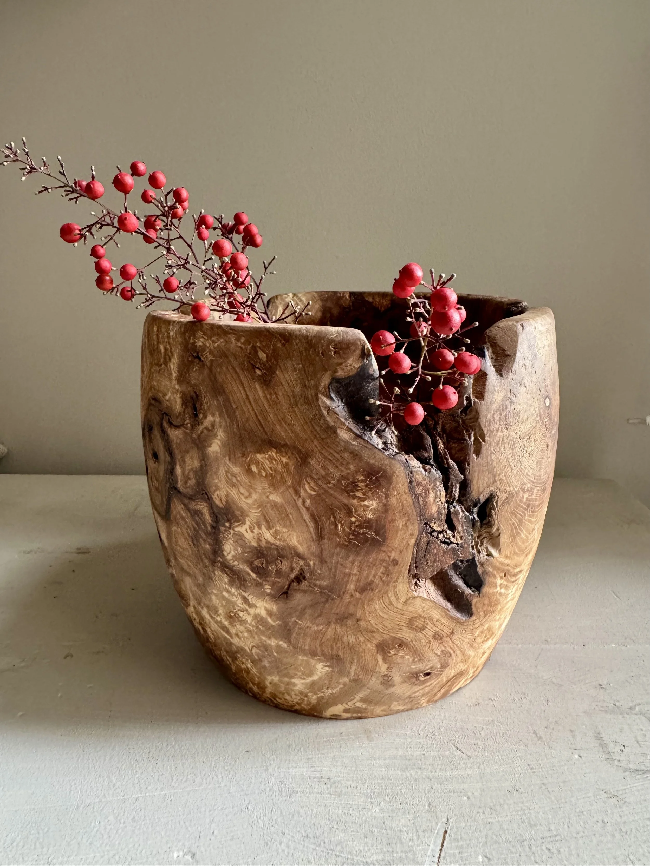 Sawdust Siren Cedar of Lebanon Bowl