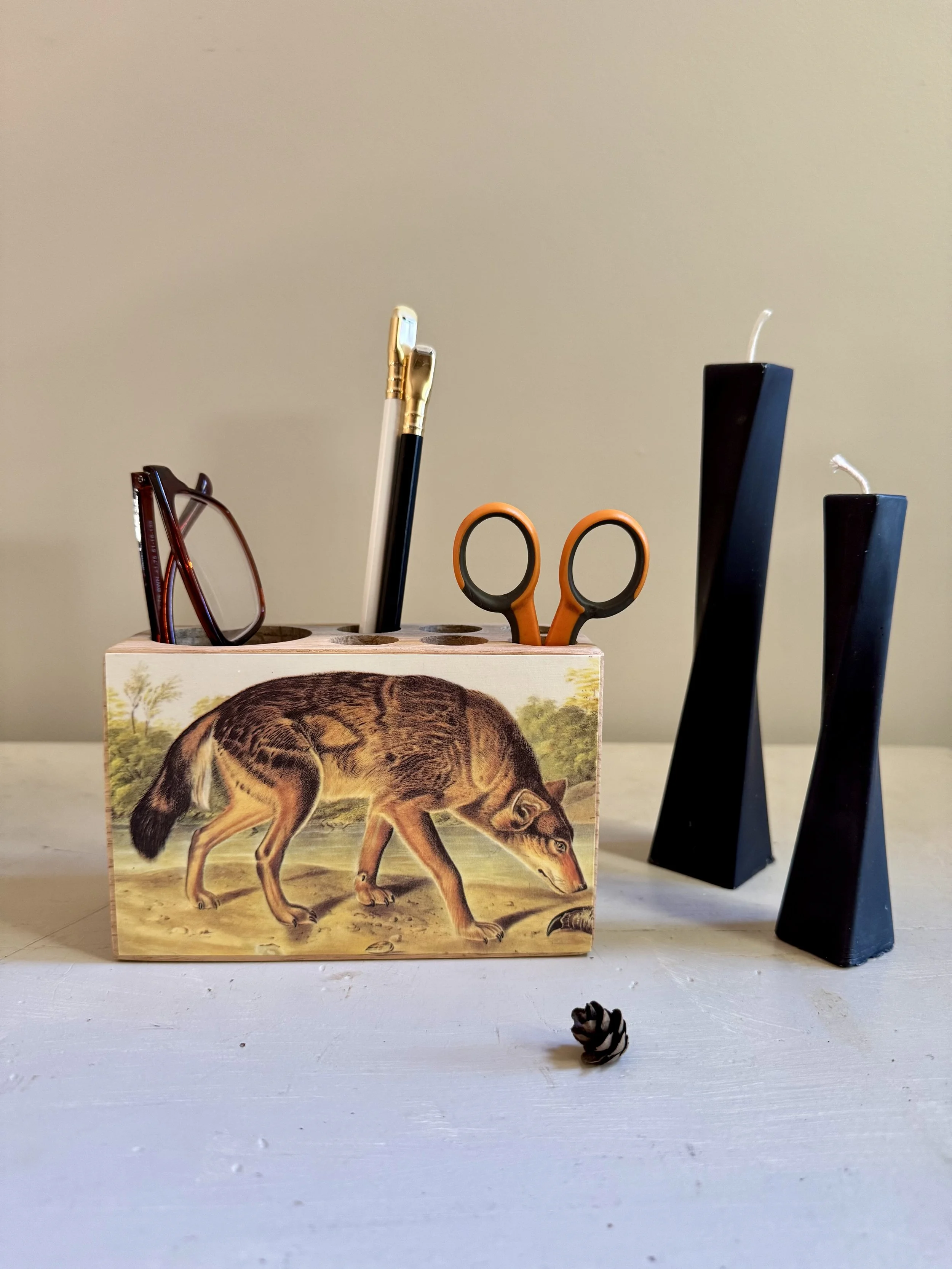 Wolf & Oak Caddy, $58