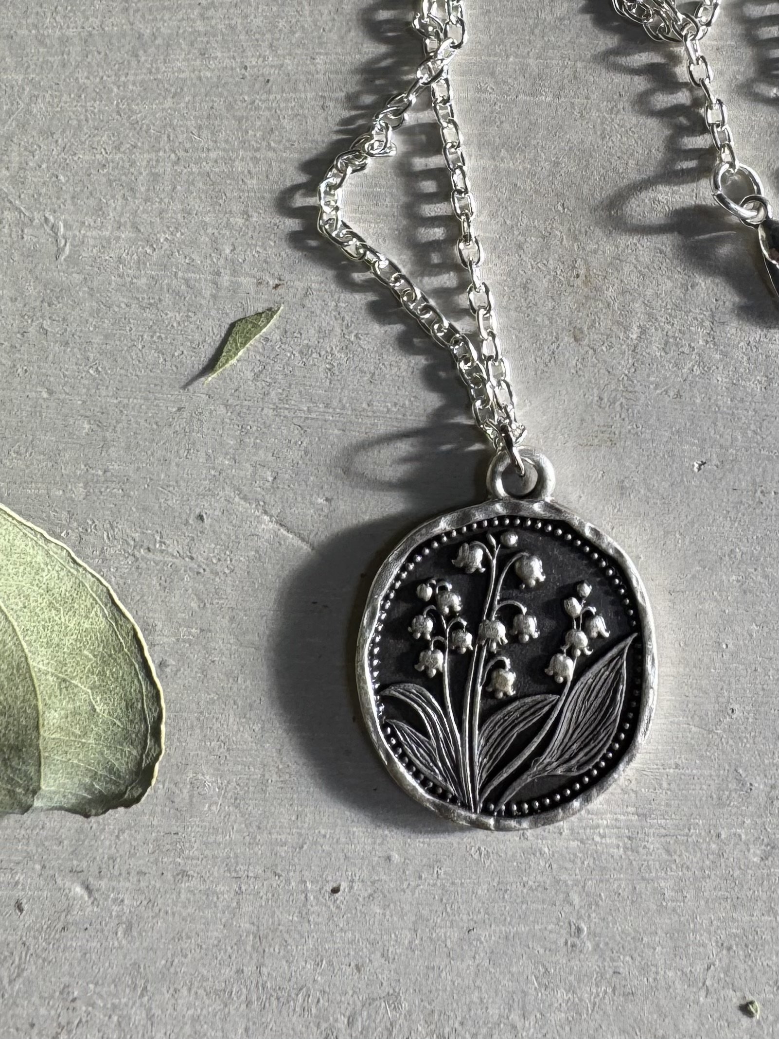 Lily of the Valley Necklace, $34