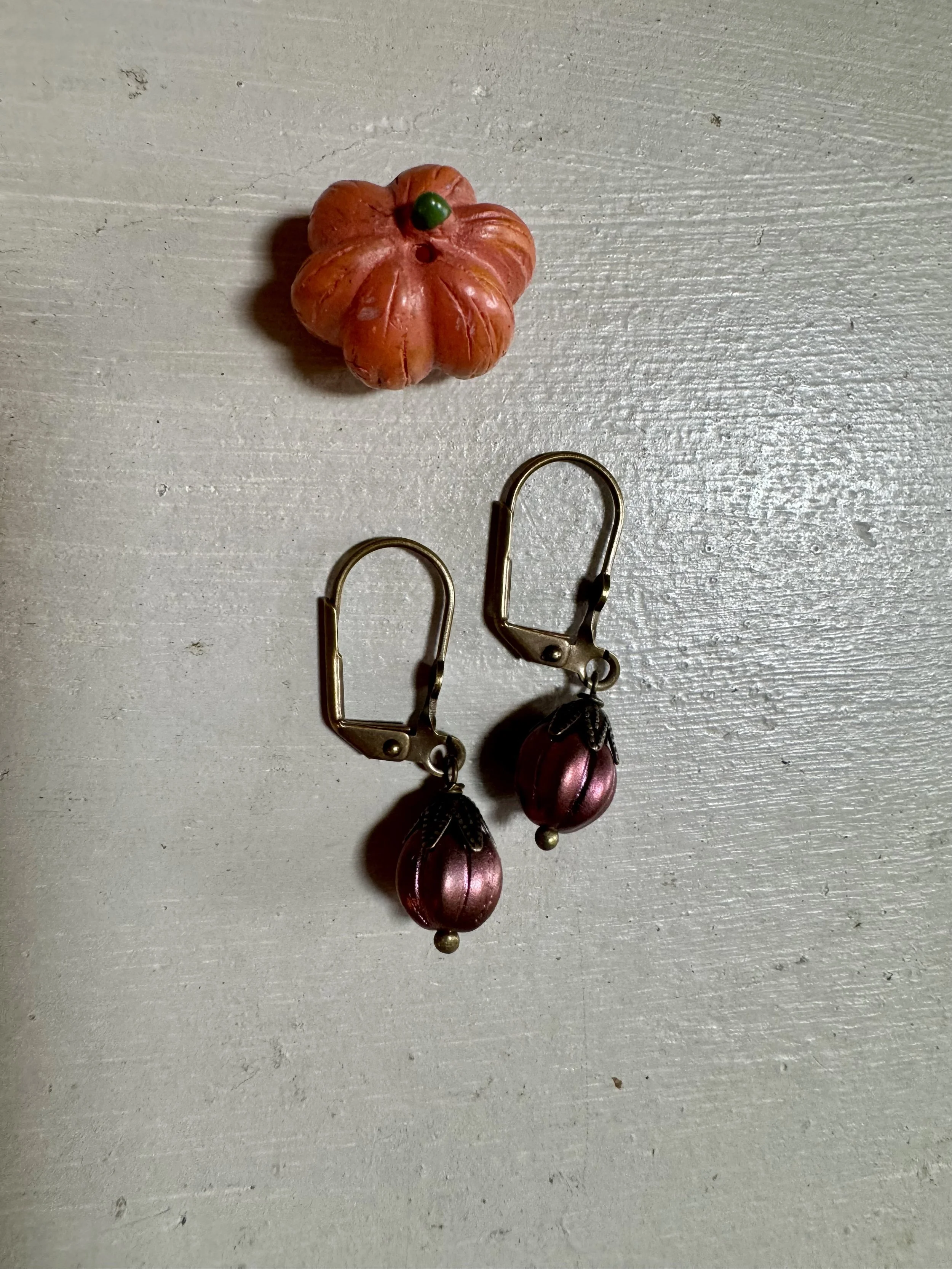 Pumkin Earrings