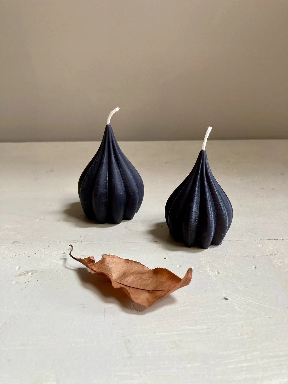 Black Beeswax Candles, $4-$34 — Sawdust Siren