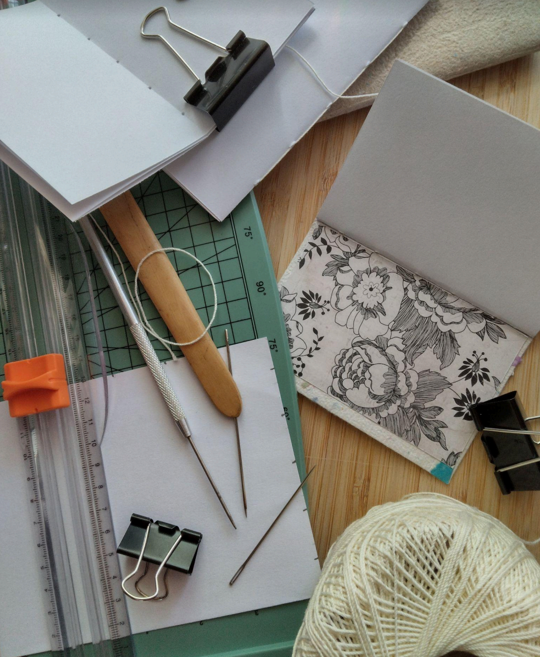 Soft Cover Notebook Binding with Marijke