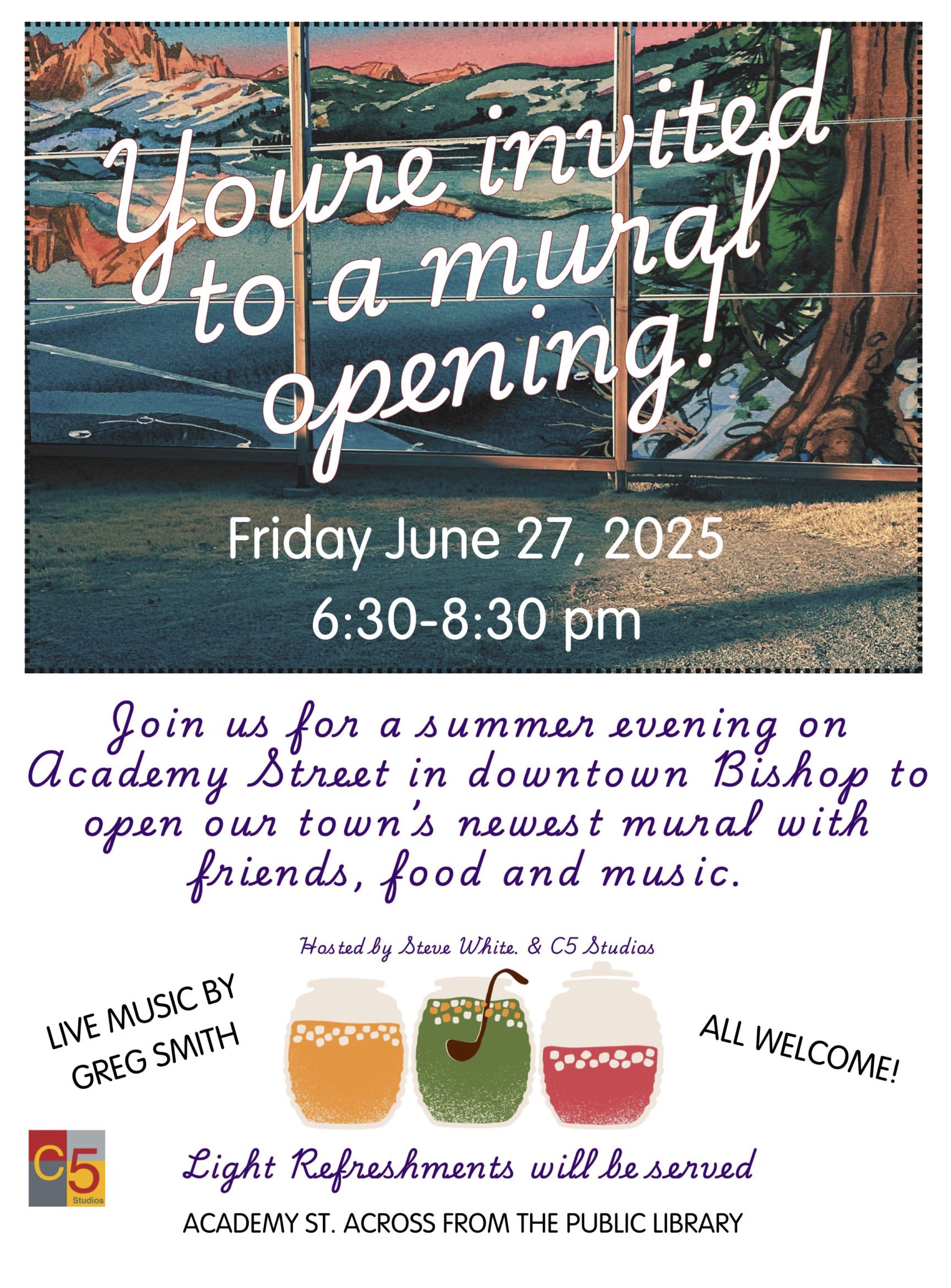 Academy St Mural launch!