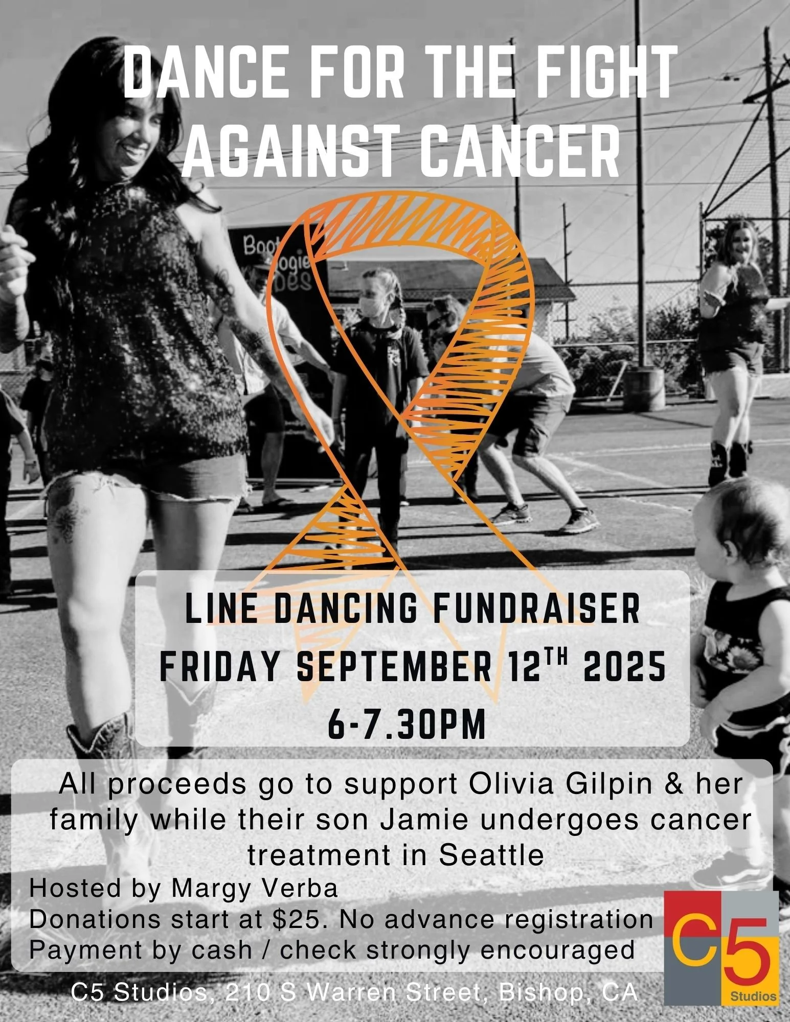 Line Dancing Fundraiser for Olivia Gilpin and Family