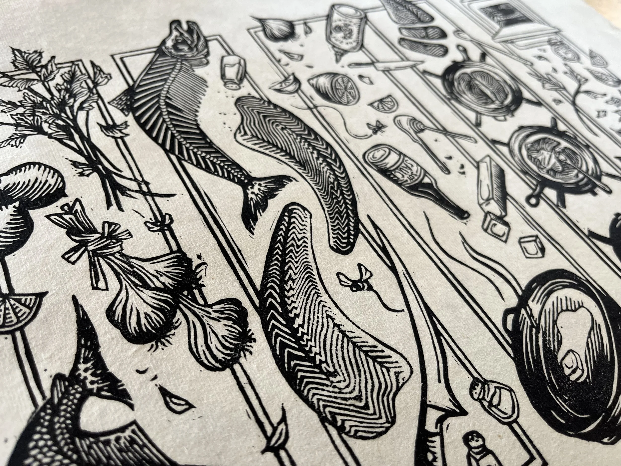 Linoleum Stamp Making & Wilderness with Jessie Sheldon