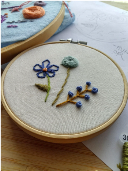 Basic Hand Embroidery Stitches with Marijke