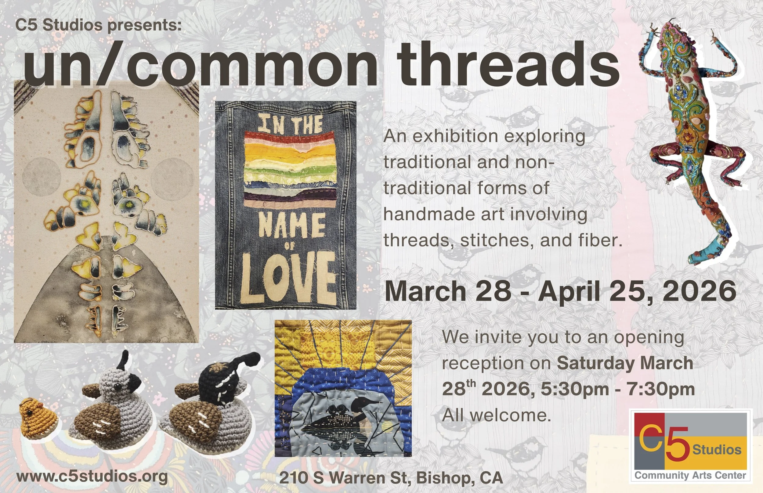 Opening reception: UN/COMMON THREADS