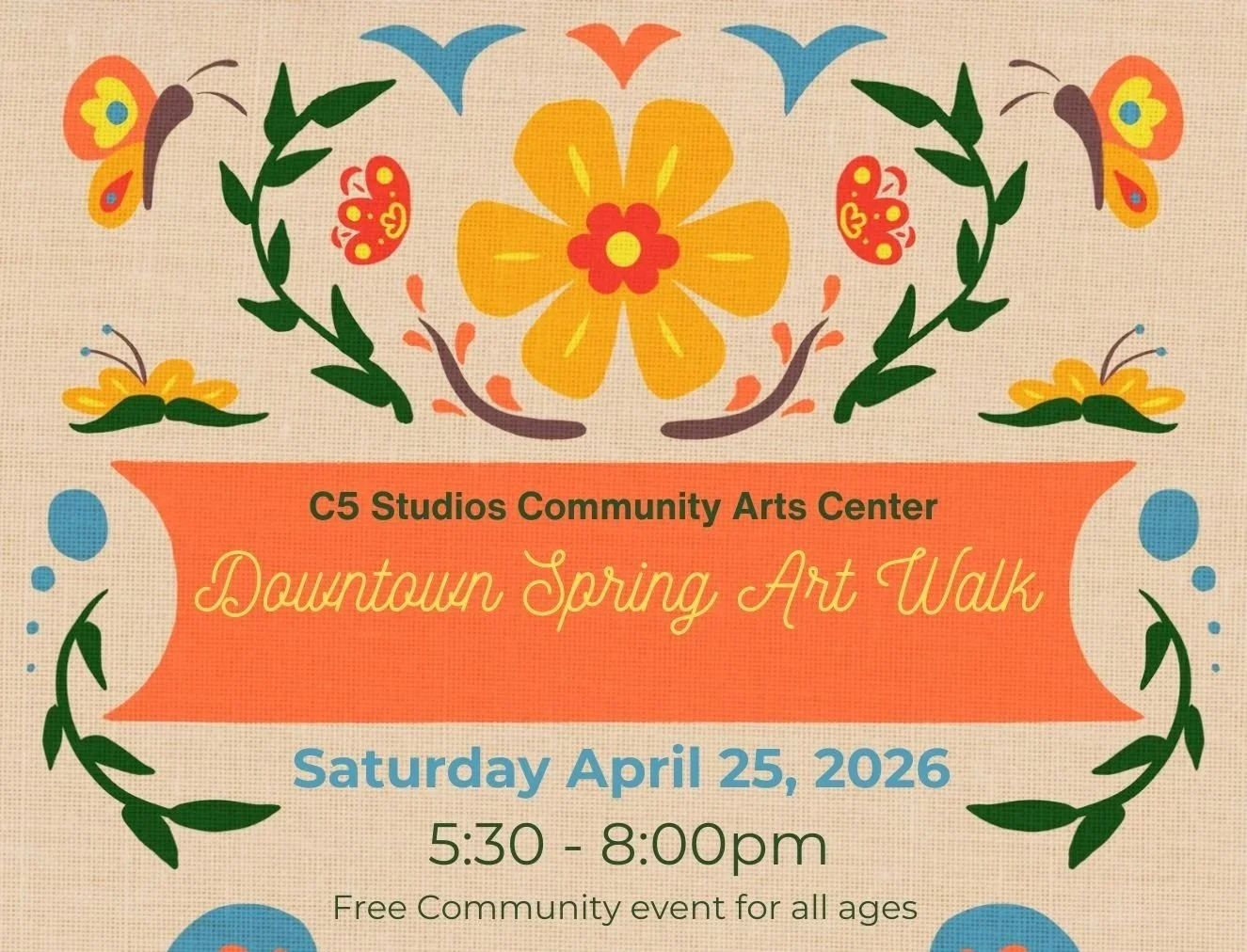 Downtown Spring Art Walk!