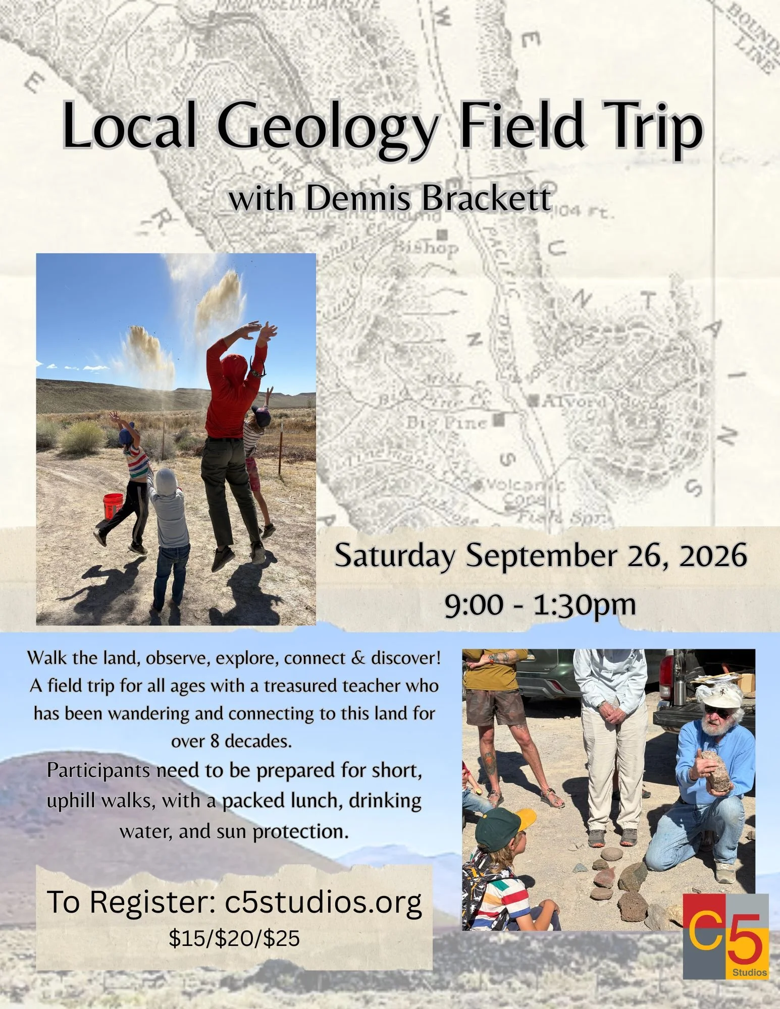 Local Geology Field Trip with Dennis Brackett