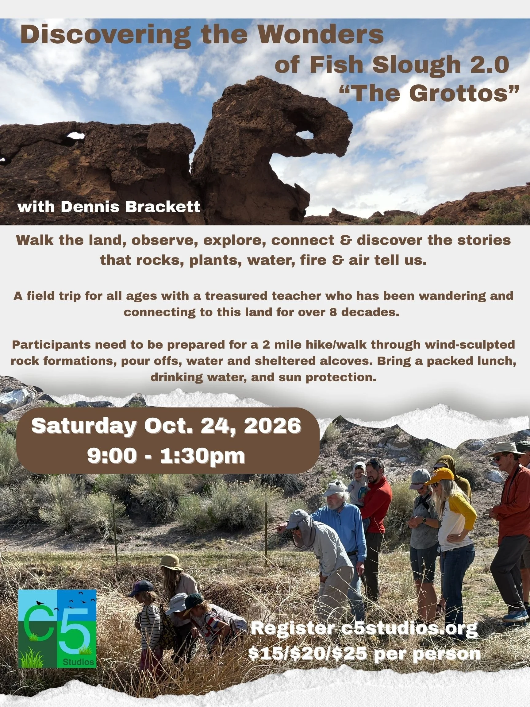 Discovering the Wonders of Fish Slough 2.0 “The Grottos” with Dennis Brackett